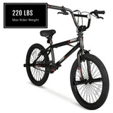 20" Hyper Bicycles Boy'S Spinner BMX Bike for Kids, Black, Age Group 8 to 13, Child, Tween