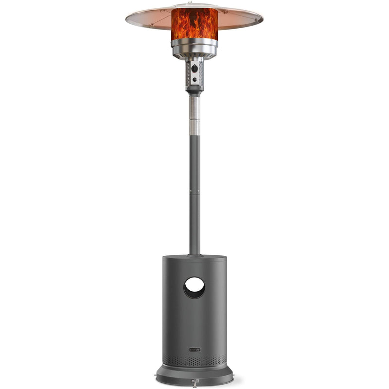 East Oak 48,000 BTU Patio Propane Heater - Grey