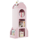 Pirecart Kids Bookshelf 3 - Tier Wooden Kids Bookcase with Toy Storage for Bedroom, Playroom, Nursery, Blue