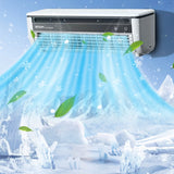 FYHALE 5, 000 BTU Wall Mounted Air Conditioner with Remote Control, Digital Display, Cool up to 150 Sq. Ft, Perfect