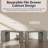 60 - Inch Contemporary Executive Desk - Wooden Home Office & Fluted Computer Desk