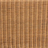 Reiko Handcrafted Natural Rattan Bench with Scalloped Design - Boho Farmhouse Seating for Entryway, Bedroom, or Living Room