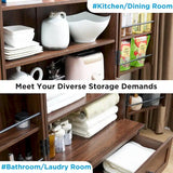 72 - Inch Tall Farmhouse Kitchen Pantry Cabinet - Stylish Storage Cupboard