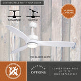 Vaxcel Curtiss Satin Brass Mid - Century Modern MCM Wood Propeller Ceiling Fan with LED Light Kit and Remote