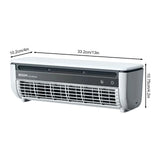 FYHALE 5, 000 BTU Wall Mounted Air Conditioner with Remote Control, Digital Display, Cool up to 150 Sq. Ft, Perfect