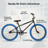 JOYSTAR Brockway Freestyle Kids BMX Bikes 20" Kids Bicycles for 6 - 11 Years Old Boys Girls, Multiple Colors