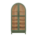 Better Homes & Gardens Juliet Arch Accent Cabinet, Black Finish