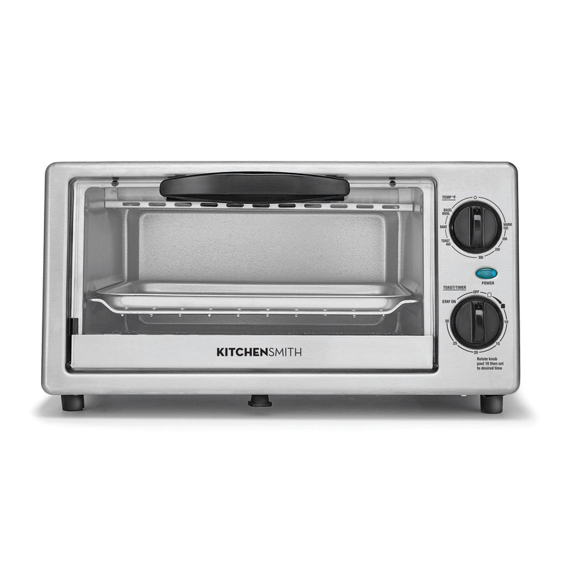 Kitchensmith Toaster Oven - Stainless Steel, Kitchen Appliance