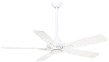 Minka Aire F1000 - WH Dyno 5 - Blade 52�� LED Ceiling Fan - White