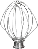 6 - Wire Whip Attachment Fits KitchenAid Tilt - Head Stand Mixer Replace K45ww Stainless Steel Egg Heavy Cream Beater Cakes Mayonnaise Whisk