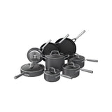 Ninja Foodi C39600 NeverStick Cookware Set 13 Piece Pots and Pans Non Stick Coating Kitchen Set Dishwasher & Oven Safe with Tempered Glass Lids