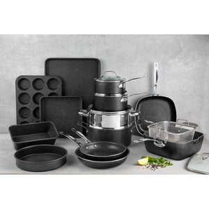 Granitestone 20 Piece Nonstick Cookware and Bakeware Set