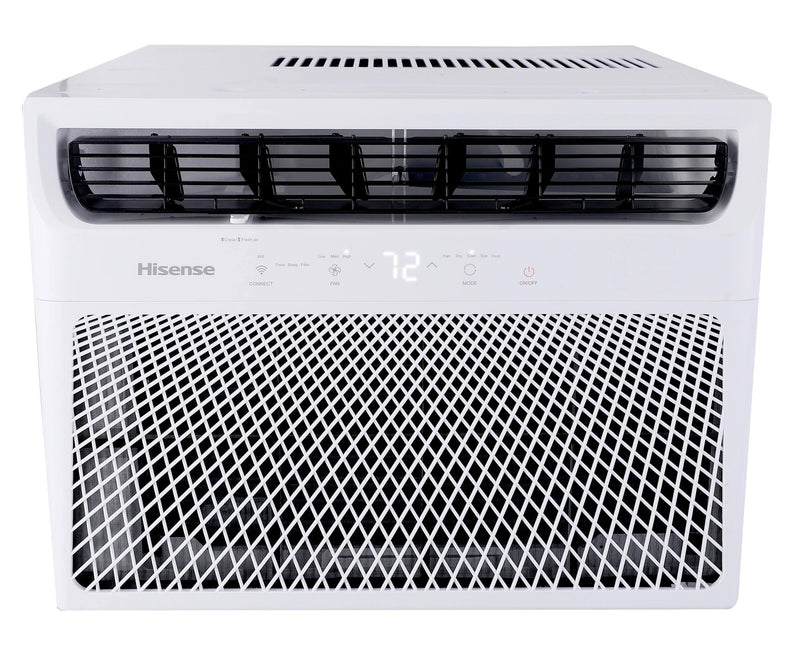 Hisense 350 - sq ft Window Air Conditioner with Heater (115 - Volt; 8000 - BTU) in White | AW0822DR1W
