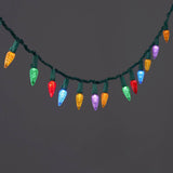 60ct LED C6 Faceted Christmas String Lights Multicolor with Green Wire - Wondershop