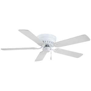 Minka Mesa 52 in. Ceiling Fan - White - White Blades