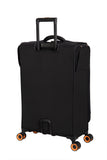 It Luggage Simultaneous 27" Softside Checked 8 Wheel Expandable Spinner Luggage, Harbour Blue