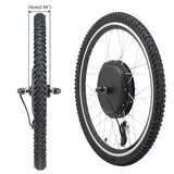 Ktaxon 48V 1000W Electric Bicycle Motor Kit, 26" Front Wheel E - Bike Conversion Kit W/ LCD Display (without Battery)