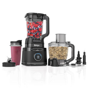 Ninja - Detect Kitchen System Power Blender + Processor Pro with BlendSense Technology - Black
