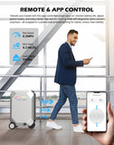 L2 - S Smart Rideable Luggage, Foldable Electric Scooter Suitcase, 6.2 Mph Max Speed, 6.2 - Mile Range, Lightweight Portable Design