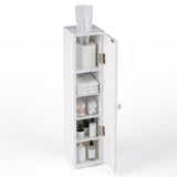 Tangkula Slim Bathroom Storage Cabinet with Door