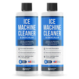2-Pack Ice Machine Cleaner and Descaler 16 fl oz, Nickel Safe Descaler | Ice Maker Cleaner Compatible with All Major Brands (Scotsman, KitchenAid