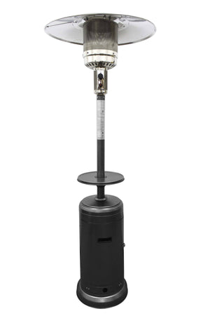 AZ Patio Heaters Outdoor Hammered Patio Heater, Silver