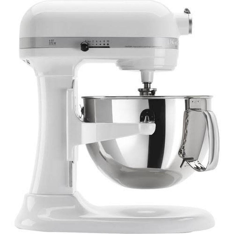 KitchenAid KP26M1XWH - Professional 600 Series 6 - Quart Stand Mixer (White)