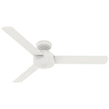 Hunter Presto Ceiling Fan - Matte White - 52 in