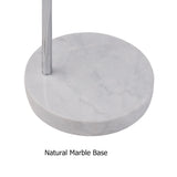 Rosén GARDEN Arc Floor Lamp, Modern Reading Light for Living Room, Bedrooms and Office, Light Direction Adjustable, Bulb Not Included