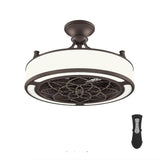 Home Decorators Collection Windara 22 in. LED Indoor/Covered Outdoor Bronze Ceiling Fan with Light Kit and Remote Control