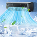 FYHALE 5, 000 BTU Wall Mounted Air Conditioner with Remote Control, Digital Display, Cool up to 150 Sq. Ft, Perfect