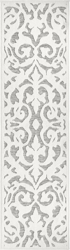 My Texas House by Orian Indoor/Outdoor Lady Bird Natural Runner Rug 1'11" x 7'6"