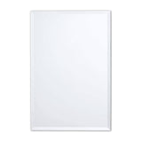Better Bevel 20-in Clear Rectangular Frameless Bathroom Mirror | 17106
