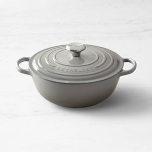 Le Creuset Cast - Iron Soup Pot, 4 1/2 - Qt, French Grey | Williams Sonoma - Cookware - Multipots & Stocks - Kitchen Accessories 4930545