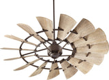 Quorum Windmill 60" Ceiling Fan - Oiled Bronze - 96015 - 86