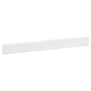 24 - 1/2 in. Cultured Marble Backsplash in White