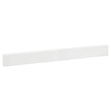 24 - 1/2 in. Cultured Marble Backsplash in White