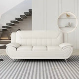 3 Piece Living Room Sofa Set with Upholstered Seating and Modern Design