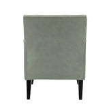 Nileus Set of 2 Modern Classic Polyester Accent Chairs with Solid Wood Legs by HULALA HOME