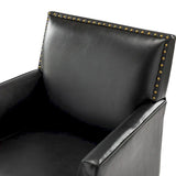 Nileus Set of 2 Modern Classic Polyester Accent Chairs with Solid Wood Legs by HULALA HOME