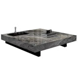 JASIWAY Elegant Sintered Stone Square Coffee Table