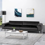 Christopher Knight Home Croydon Modern Glam Velvet Sofa for 4