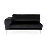Christopher Knight Home Croydon Modern Glam Velvet Sofa for 4
