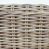 Furniture of America Lali Rustic Kubu Rattan Wicker Lounge Chair