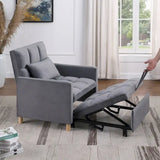 Versatile Sleeper Chair with Removable Pillow