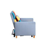 Versatile Sleeper Chair with Removable Pillow