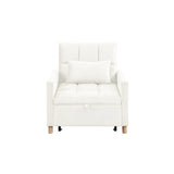 Versatile Sleeper Chair with Removable Pillow