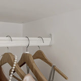 5-Shelf Wardrobe Cabinet with Double Doors, Home Storage Organizer
