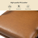 Joseph Contemporary Faux Leather Task Chair with Tilt Lock and Center Tilt by HULALA HOME
