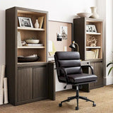 Joseph Contemporary Faux Leather Task Chair with Tilt Lock and Center Tilt by HULALA HOME